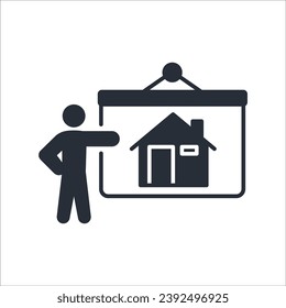 architecture icon. vector.Editable stroke.linear style sign for use web design,logo.Symbol illustration.