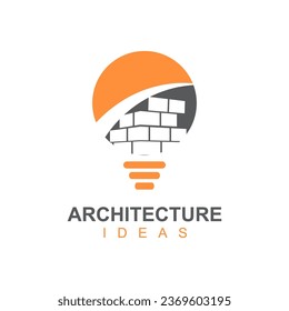 Architecture Ideas Logo Design Template.
