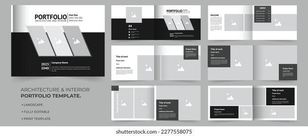 Arquitectura y portafolio interior Panorama A4