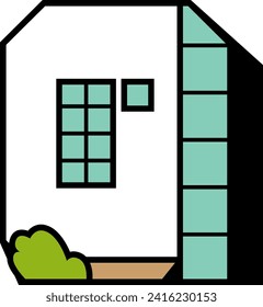 Architecture Letter Alphabet Vector Element
