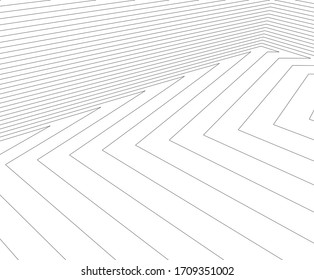 fondo geométrico lineal 3d 