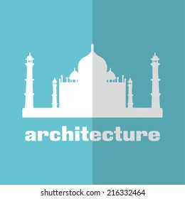 architecture logo Vector de stock
