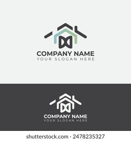Architecture logo with building logo concept