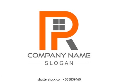 architecture logo concept in simple line