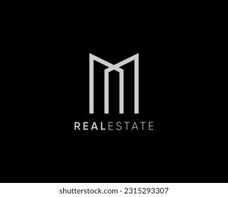 Architecture logo design template for skyscrapers, cityscape, architecture and construction.