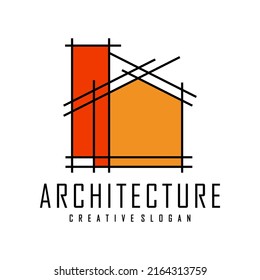 Architecture logo design vector illustration