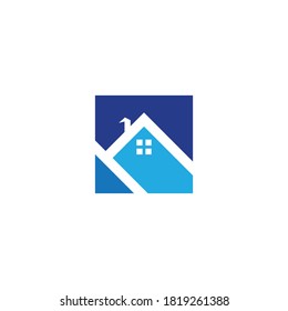 architecture logo design vector template, icon, symbol, house