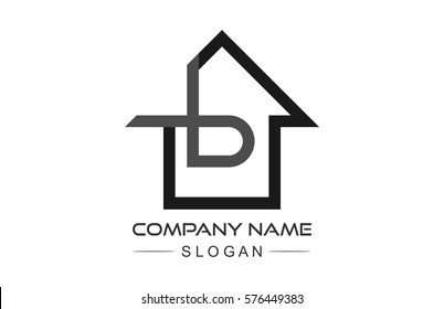 4,254 B House Logo Images, Stock Photos & Vectors | Shutterstock