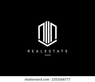 Architecture logo. Modern building logo design composition for business identity.