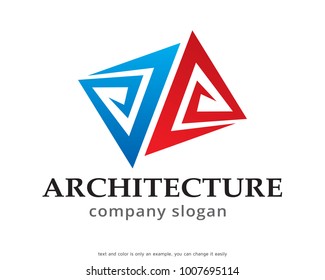 Architecture Logo Template Design Vector, Emblem, Design Concept, Creative Symbol, Icon