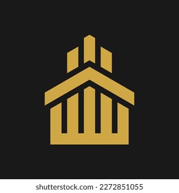 Architecture Logo Vector Art, Building icon