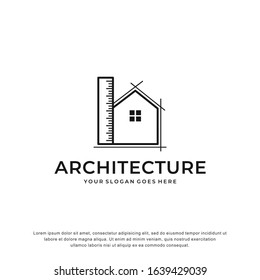 architecture logo.modern design.vector illustration concept 