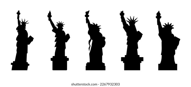 Architecture, monument or landmark icon. Symbol of Freedom and Democracy. eps 10