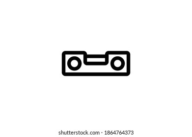 Architecture Outline Icon - Bubble Level