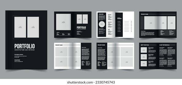 architecture portfolio design portfolio template interior portfolio