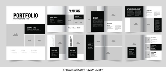 Architecture Portfolio or Interior Portfolio or Portfolio Design