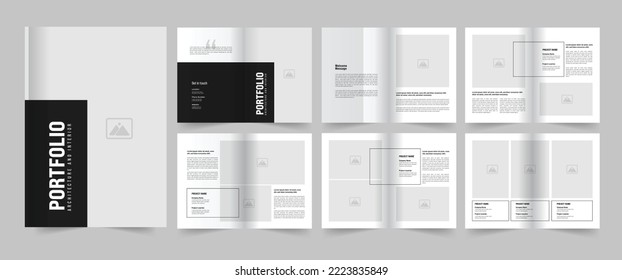 Architektur-Portfolio Innendesign-Vorlage 