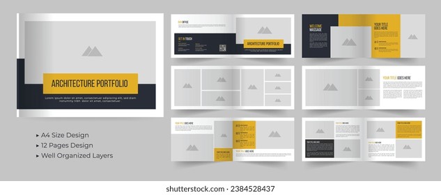 Architecture Portfolio and Portfolio Layout Design