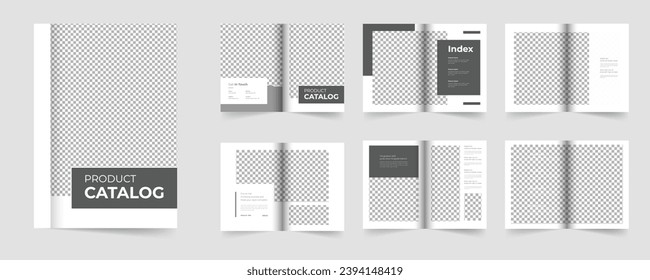 Plantilla de portafolio de arquitectura, plantilla de presentación de diseño de interiores creativos.