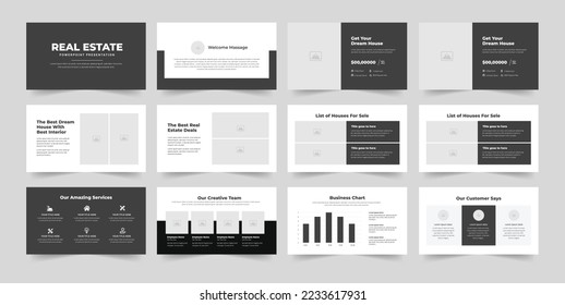 Architecture Presentation or real estate presentation or Interior presentation or Architecture Portfolio