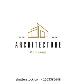 Architecture real estate building logo vector illustration