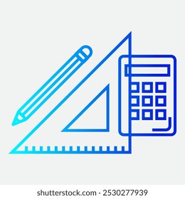 Diseño de Vector de icono de símbolo de arquitectura