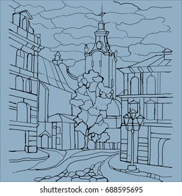 Architecture Vector Stock Vector Royalty Free 688595695 Shutterstock Architecture Vector Stock Vector Royalty Free 688595695 Shutterstock
