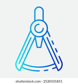 Símbolo de icono de diseño de Vector de arquitectura