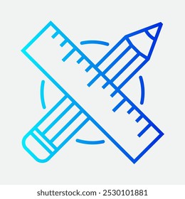 Símbolo de icono de diseño de Vector de arquitectura