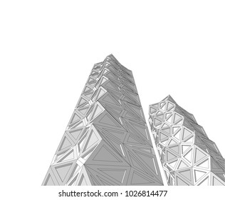 architecture vector illustration