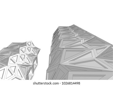 architecture vector illustration