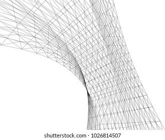 architecture vector illustration