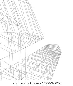 architecture vector illustration