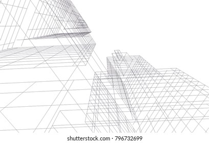 architecture vector illustration