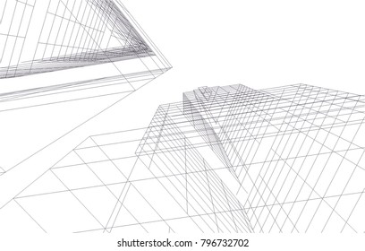 architecture vector illustration