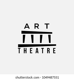 Architecture vector logo. Building company emblem