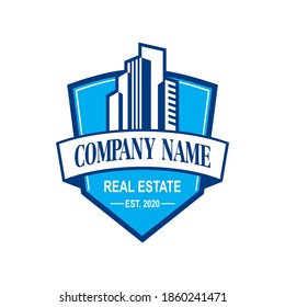 Architektur-Vektorgrafik , Logo für Immobilien