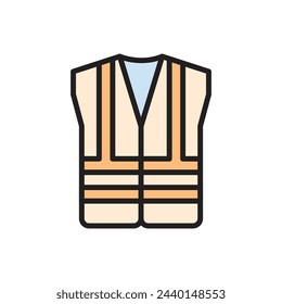 Architecture Vest Icon Vector Illustration