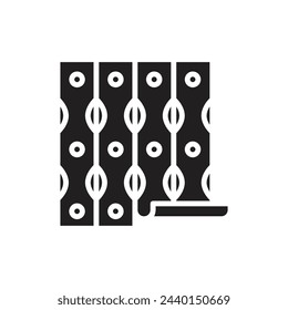Architecture Wallpaper Filled Icon Vector Illustration