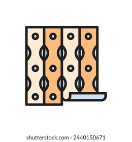 Architecture Wallpaper Icon Vector Illustration