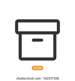 Archive Box Icon