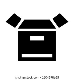 archive box icon isolated sign symbol vector illustration - Collection of high quality black style vector icons
