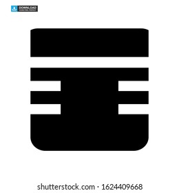 archive box icon isolated sign symbol vector illustration - high quality black style vector icons
