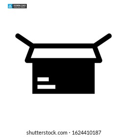 archive box icon isolated sign symbol vector illustration - high quality black style vector icons
