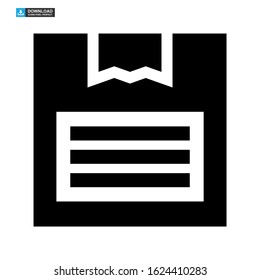 archive box icon isolated sign symbol vector illustration - high quality black style vector icons

