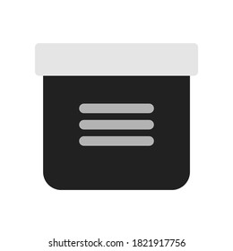 archive box storage file organizer icon logo