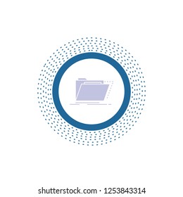 Archive, catalog, directory, files, folder Glyph Icon. Vector isolated illustration