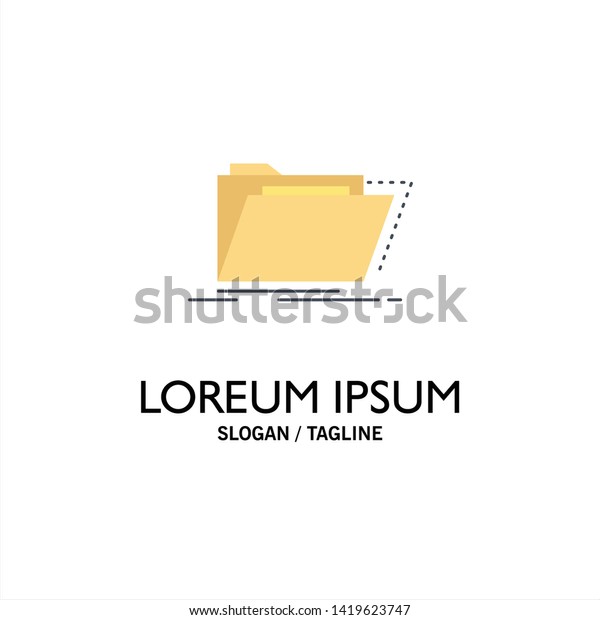 Archive, catalog, directory, files, folder Flat
Color Icon Vector