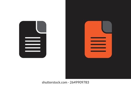 Image vectorielle d'icône de document Archiver. Idéal pour la technologie, le bureau, l'industrie, le divertissement et le web.