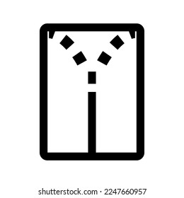 Línea de icono de archivo de archivo de archivo aislado en fondo blanco. Icono delgado plano negro sobre el estilo de contorno moderno. Símbolo lineal y trazo editable. Ilustración vectorial de trazo simple y píxel perfecto